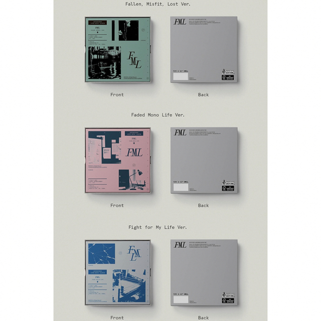 seventeen 過去アルバム 3形態セット