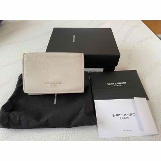 サンローラン(Saint Laurent)の良品　サンローラン　折り財布　タイニーウォレット　SAINTLAURENT(折り財布)