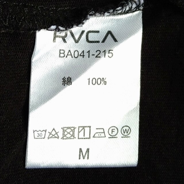 RVCA(ルーカ)の与染 様  RVCA ルーカ 半袖Tシャツ Lサイズ ポケＴブラック メンズのトップス(Tシャツ/カットソー(半袖/袖なし))の商品写真