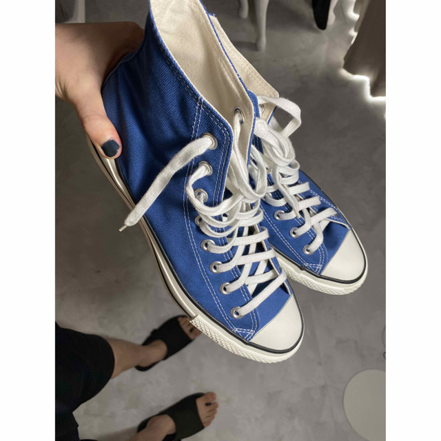 CONVERSE(コンバース)の【美品】コンバースキャンパスオールスター　Hi J ブルー　ハイカット メンズの靴/シューズ(スニーカー)の商品写真