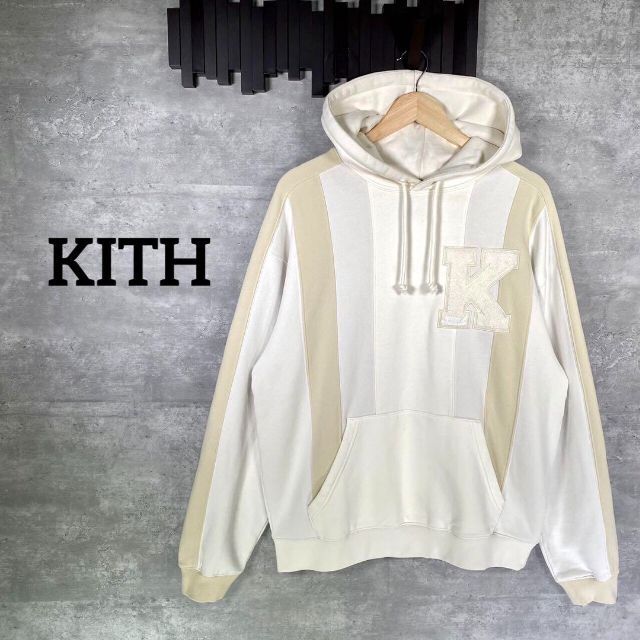 KITH - 『KITH』キス (M) Williamsパネル切り替えプルオーバーパーカー