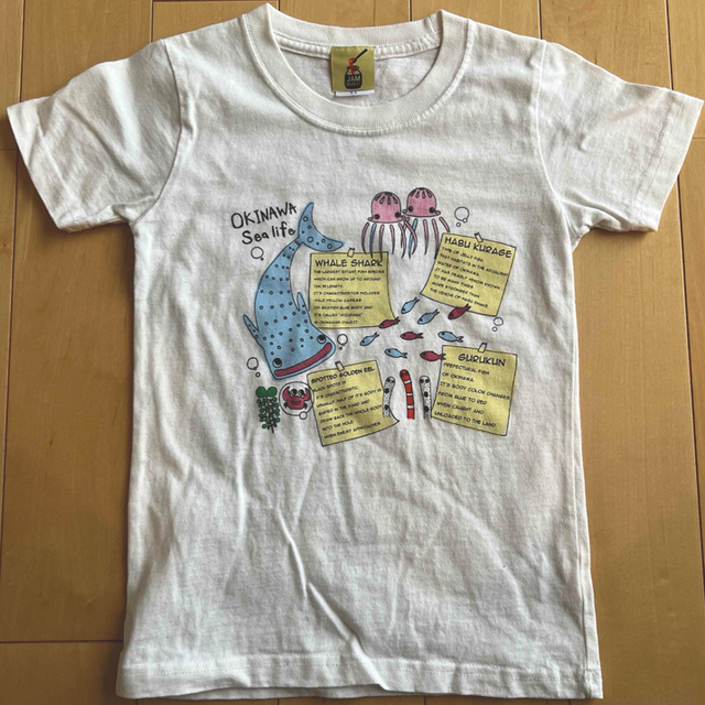 沖縄　Tシャツ　110センチ　YSサイズ キッズ/ベビー/マタニティのキッズ服男の子用(90cm~)(Tシャツ/カットソー)の商品写真