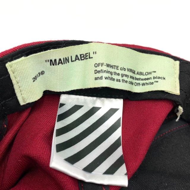 『OFF-WHITE』オフホワイト ワークキャップ