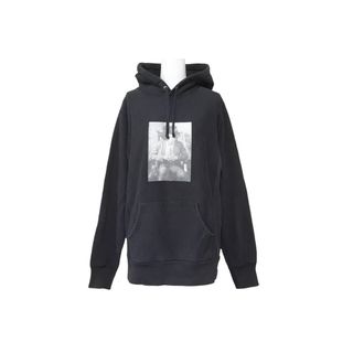 シュプリーム(Supreme)のSupreme シュプリーム 13AW Basquiat Portrait Pullover バスキアパーカー プルオーバー フーディー ブラック S メンズ 良好 N34932(パーカー)