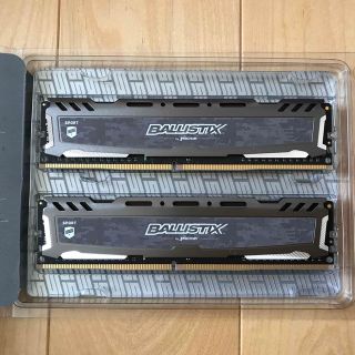 PCメモリ　BALLISTIX SPORT 16GB(PCパーツ)