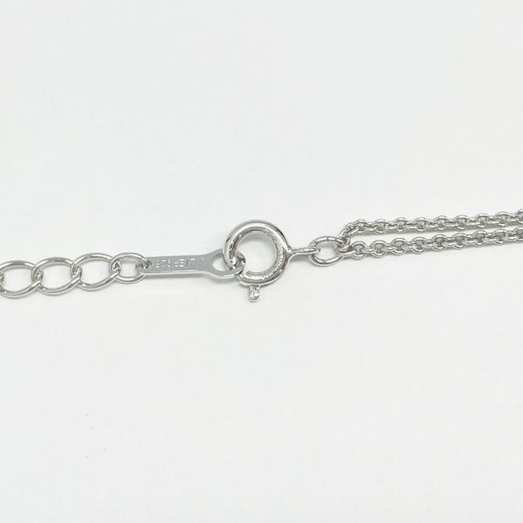 TASAKI ペアフローラ パールクローバー 1Pダイア0.01ct ネックレス SV925