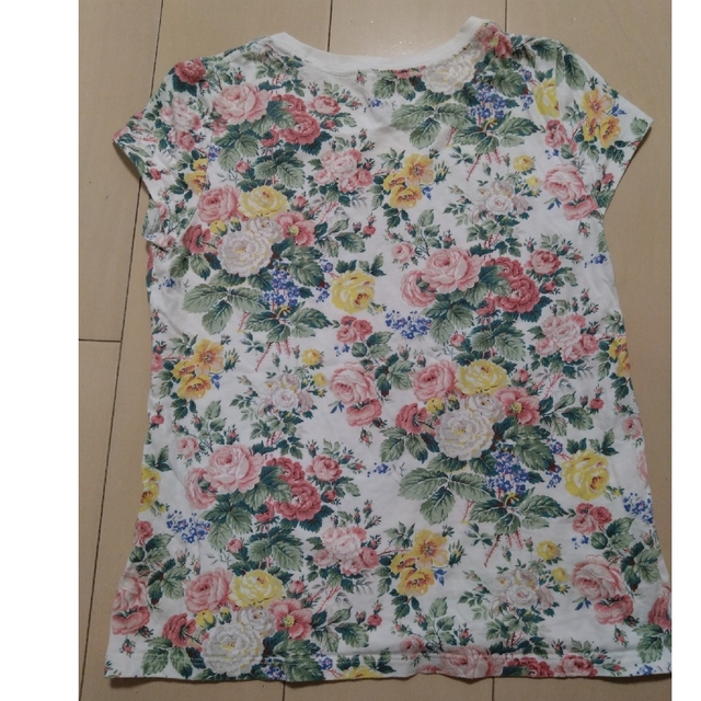 Ralph Lauren(ラルフローレン)のRALPH LAUREN　M(8-10)花柄Tシャツ キッズ/ベビー/マタニティのキッズ服女の子用(90cm~)(Tシャツ/カットソー)の商品写真