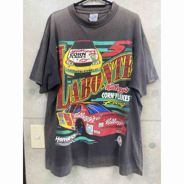 激レア90激レア90'S当時物 NASCAR Tシャツ ヴィンテージ サイズL