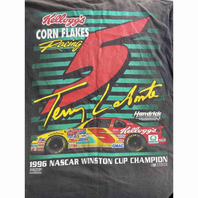 POWELLPE激レア90'S当時物NASCAR Tシャツ ヴィンテージ サイズL