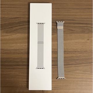アップルウォッチ(Apple Watch)のApple 純正　Apple Watch バンド ミラネーゼループ 41mm(金属ベルト)