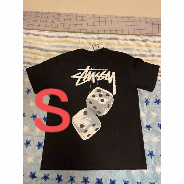 Stussy Fuzzy Dice Tee "Black"