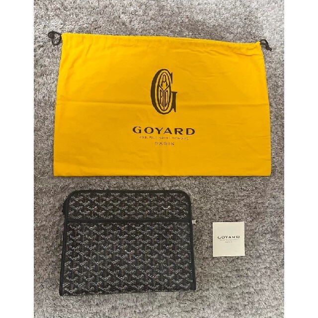 品質は非常に良い 美品 - GOYARD ゴヤール クラッチバッグ ジュバンス