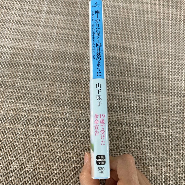 雨上がりに咲く向日葵のように 「余命半年」宣告の先を生きるということ エンタメ/ホビーの本(その他)の商品写真