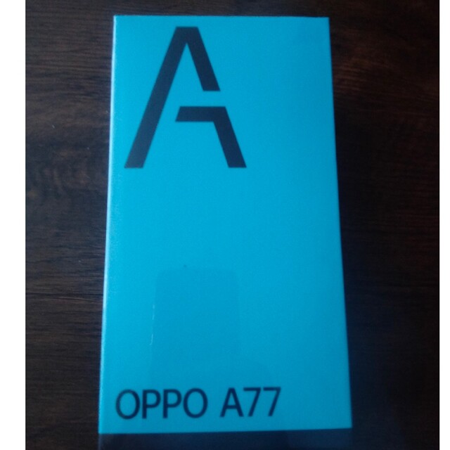 OPPO A77 新品未開封のサムネイル
