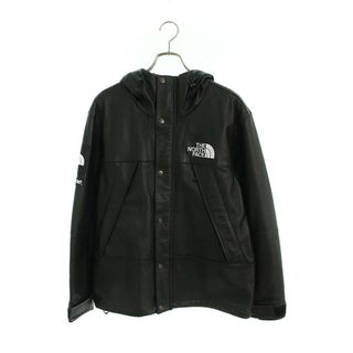 シュプリーム(Supreme)のシュプリーム ×ノースフェイス THE NORTH FACE  18AW  Leather Mountain Parka レザーマウンテンレザージャケット  メンズ M(レザージャケット)