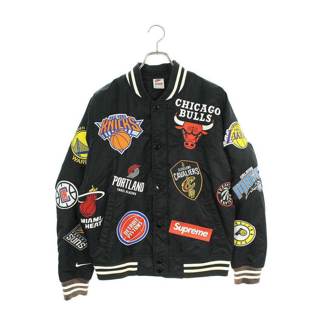 シュプリーム ナイキ NBAチーム ウォームアップ ジャケット デニム L シュプリーム ナイキ NBAチーム ウォームアップ ジャケット デニム L