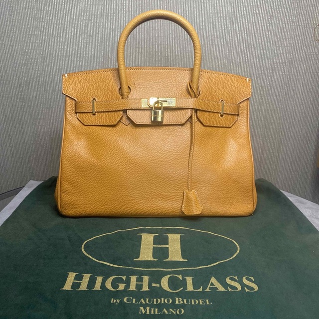 【美品】HENRY HIGH CLASS ヘンリーハイクラス　ハンドバッグ35