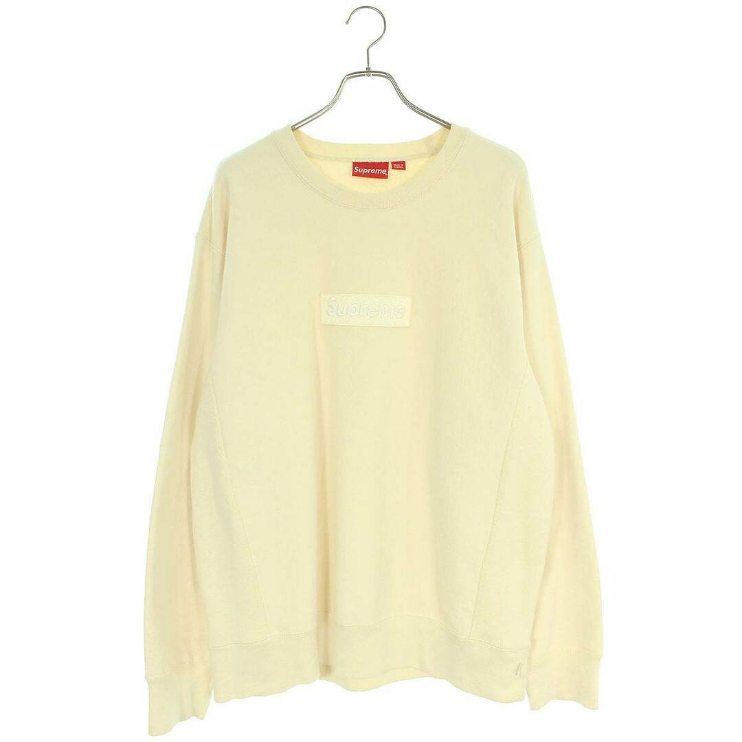 Supreme boxlogo crewneck natural L