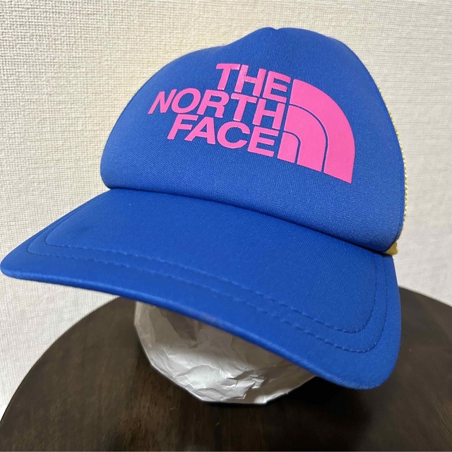 NORTH FACE ノースフェイス 古着スナップバックメッシュキャップ