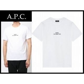アーペーセー(A.P.C)の新品未開封 A.P.C. アーペーセー ミニ ロゴ 刺繍 半袖 Tシャツ 白 L(Tシャツ/カットソー(半袖/袖なし))
