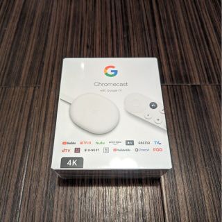 新品★4K Google chromecast with google tv★(映像用ケーブル)