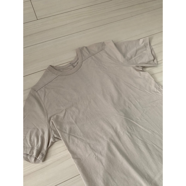 Rick Owens(リックオウエンス)のRick Owens LEVEL TEE パールMサイズ メンズのトップス(Tシャツ/カットソー(半袖/袖なし))の商品写真