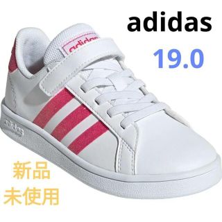 アディダス(adidas)のアディダスadidasスニーカーGRANDCOURT C(19.0)(スニーカー)