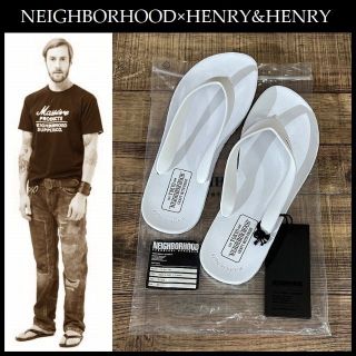 ネイバーフッド(NEIGHBORHOOD)の専用　未使用 ネイバーフッド ヘンリー&ヘンリー ビーチ サンダル 白 XL(サンダル)