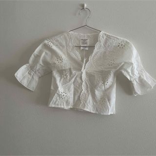 チャオパニックティピー(CIAOPANIC TYPY)の新品　チャオパニック　TYPY トップス　ホワイト　女の子　110(Tシャツ/カットソー)