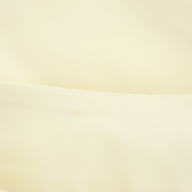 Drawer(ドゥロワー)のドゥロワー 台形コットンジップアップスカート ミモレ丈 ロング 36 ホワイト レディースのスカート(ロングスカート)の商品写真
