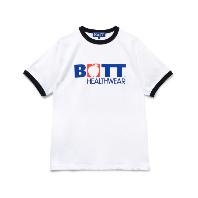 Bott　Health Ringer Tee　リンガーTシャツ ホワイト