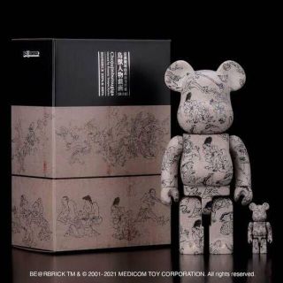 メディコムトイ(MEDICOM TOY)のBE@RBRICK 鳥獣人物戯画 第弍集 100% & 400%(ぬいぐるみ)