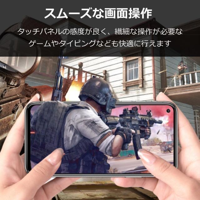 Google Pixel(グーグルピクセル)のGoogle Pixel 7a ガラスフィルム スマホ/家電/カメラのスマホアクセサリー(保護フィルム)の商品写真