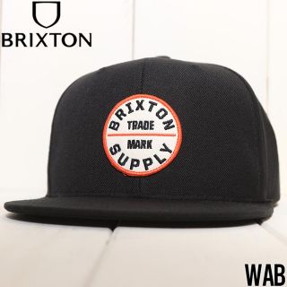 【送料無料】　BRIXTON スナップバックキャップ(キャップ)