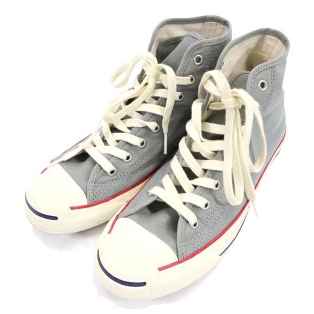 CONVERSE(コンバース)のコンバース ハイカット スニーカー 26.5 グレー系 CONVERSE JACK PURCELL メンズ 【中古】  【230512】 メンズの靴/シューズ(スニーカー)の商品写真