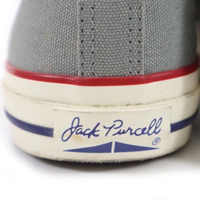 CONVERSE(コンバース)のコンバース ハイカット スニーカー 26.5 グレー系 CONVERSE JACK PURCELL メンズ 【中古】  【230512】 メンズの靴/シューズ(スニーカー)の商品写真