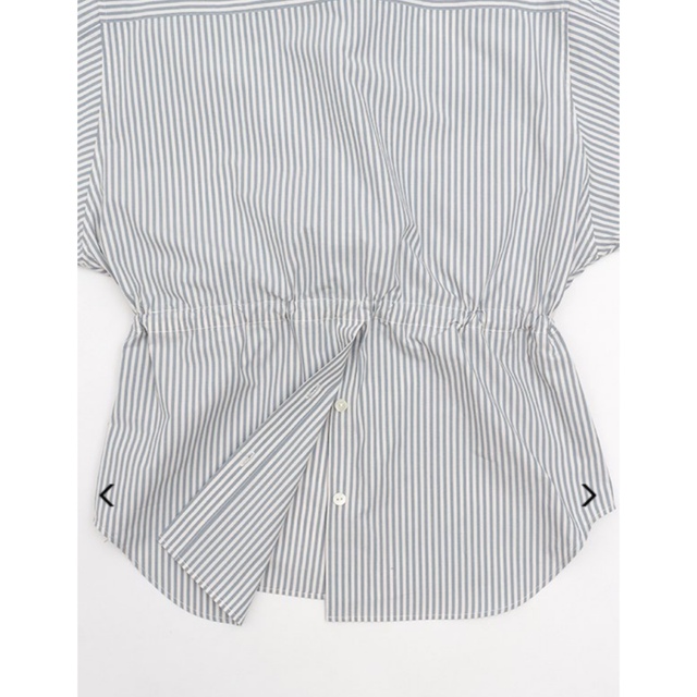 PHEENY(フィーニー)のpheeny  Stripe dump shirt シャツ レディースのトップス(シャツ/ブラウス(長袖/七分))の商品写真