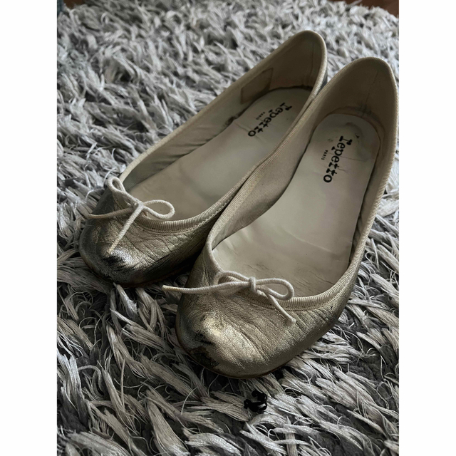 repetto バレエシューズ　ゴールド 4