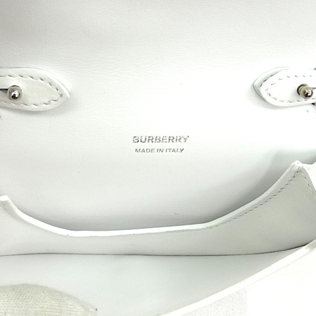 BURBERRY レザーショルダーバッグ ホワイト ラムレザー製 楽天市場】バーバリー バッグ レディース ミニオリンピア