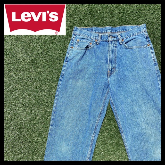 Levi's(リーバイス)のリーバイス 550 W33 L32 ブルーデニム ジーンズ バギー メンズのパンツ(デニム/ジーンズ)の商品写真
