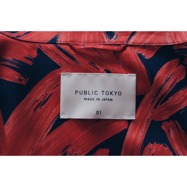PUBLIC TOKYO(パブリックトウキョウ)のソフティワイドプリント　オープンシャツ メンズのトップス(シャツ)の商品写真