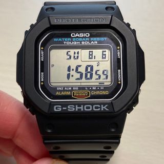 ジーショック(G-SHOCK)の【中古品】G-SHOCK  G-5600UE-1JF ブラック(腕時計(デジタル))