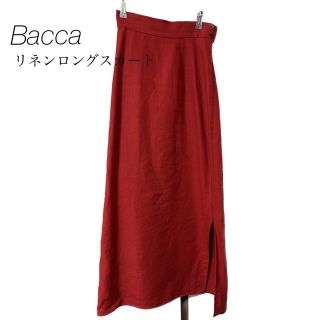 トゥモローランド(TOMORROWLAND)の〈Bacca〉リネンロングスカート (ロングスカート)