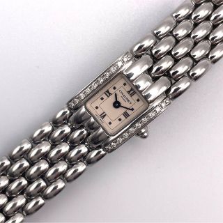 ショーメ Chaumet OR-ACIER グリフィス デイト クォーツ レディース 美品 _753217【ev10】