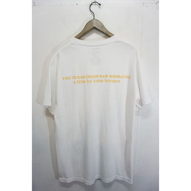 WACKO MARIA(ワコマリア)の美品正規 22SS ワコマリア×悪魔のいけにえ  Tシャツ 白 本物 930M▲ メンズのトップス(Tシャツ/カットソー(半袖/袖なし))の商品写真