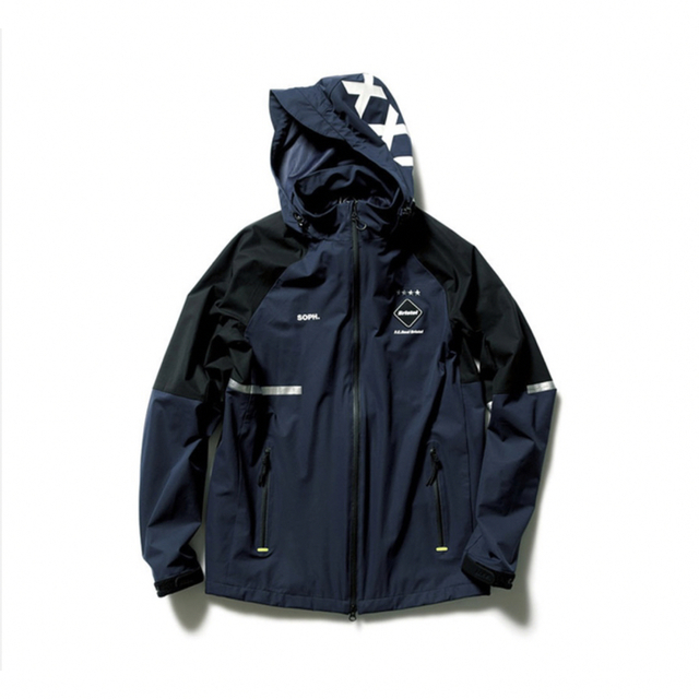 F.C.R.B. WARM UP JACKET ネイビー