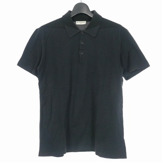 バレンシアガ(Balenciaga)のバレンシアガ BALENCIAGA 半袖 ポロシャツ M ブラック 黒(ポロシャツ)