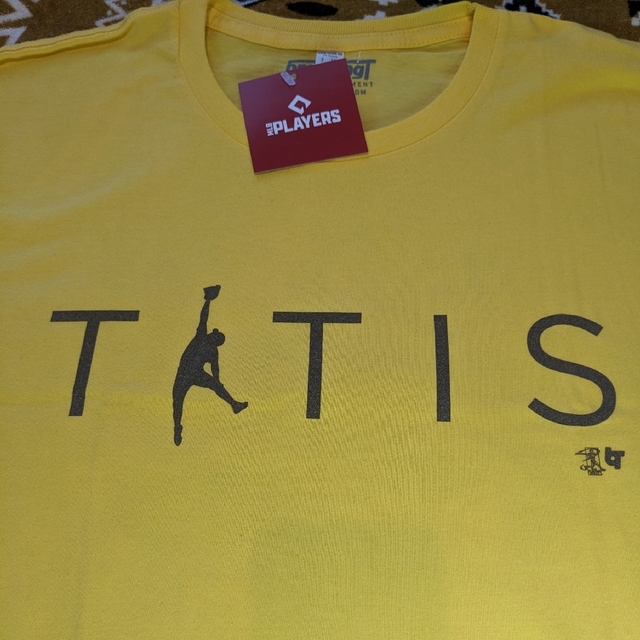 SALE/68%OFF】 送料込 新品 BreakingT タティスJR Tシャツ 白 L