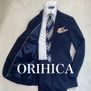 ORIHICA - ORIHICA 人気のネイビーストライプスーツ 92/A5 M位 
