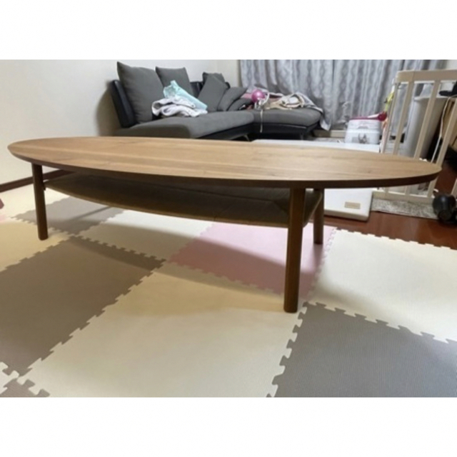 完成品 IKEA イケア ストックホルム ロー テーブル 机 サイド コーヒー